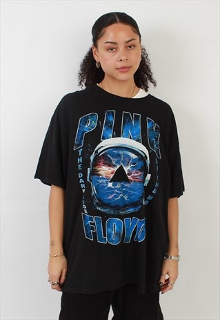 VINTAGE PINK FLOYD BLACK GRAPHIC T SHIRT