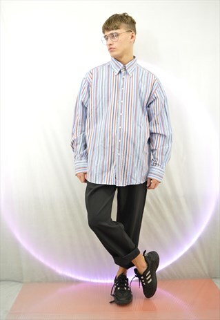 VINTAGE STRIPED MULTICOLOUR SHIRT