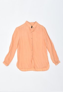 Vintage 90's Trussardi Shirt Orange