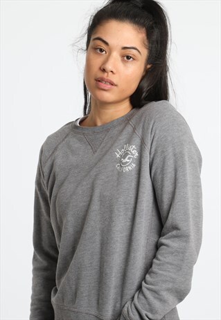 90S HOLLISTER EMBROIDERED LOGO SWEATSHIRT