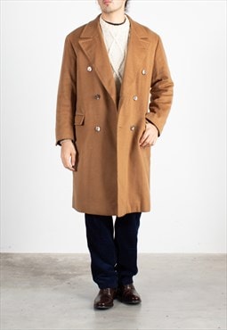 Men's Pure Cashmere Double Breasted Coat
