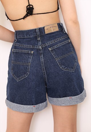 VINTAGE 90S BLUE DENIM SHORTS