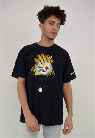 VINTAGE 90'S NIKE BLACK T-SHIRT