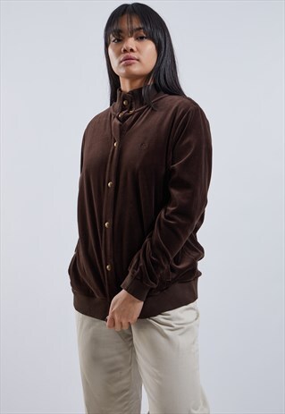 VINTAGE RALPH LAUREN BUTTON-UP SWEATSHIRT