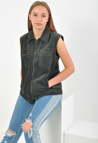 VINTAGE 90S CORDUROY VEST