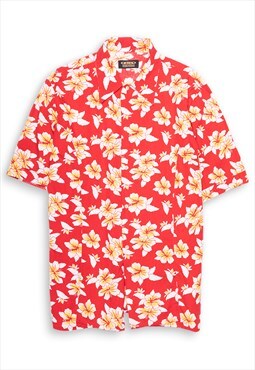 Red Hawaiian shirt