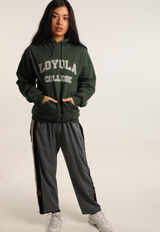 VINTAGE CHAMPION COLLEGE PRINT HOODIE