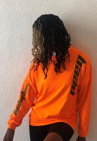 BAAD T-SHIRT LONG SLEEVE ORANGE ( BAAD BABYLON )