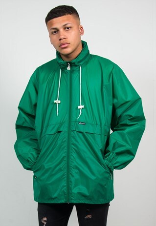 K-WAY WATERPROOF CAGOULE JACKET