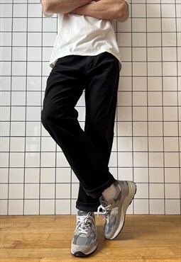 Vintage LEVIS Corduroy Pants Trousers Black