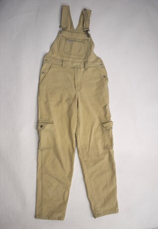 VINTAGE 90S PRINCE BEIGE TAPERED DUNGAREES