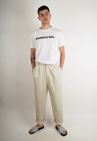 VINTAGE TOMMY HILFIGER TROUSERS W30 L34 (2760)
