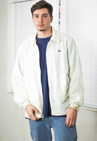 VINTAGE LACOSTE JACKET LOGO 90S XL 11.3