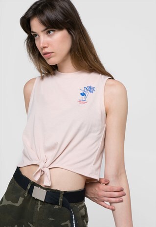 PINK KNOT SHIRT "HAWAII"