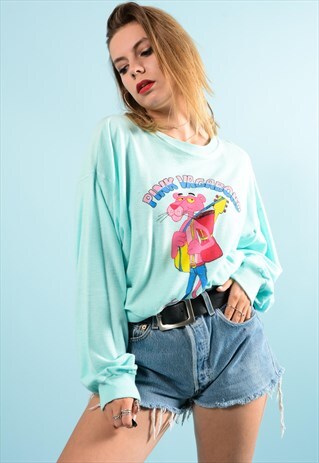 VINTAGE PINK PANTHER SWEATSHIRT