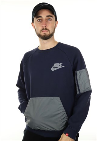 VINTAGE NIKE SMALL LOGO SWEATSHIRT JUMPER