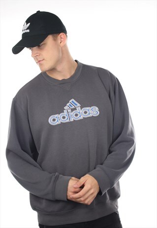 VINTAGE ADIDAS BIG LOGO SWEATSHIRT JUMPER