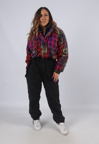 VINTAGE ALPINE VALLEY FULL SKI SUIT SNOW SPORTS UK L 14 (K4X