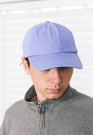 VINTAGE PURPLE BASEBALL CAP LOGO 90S ONE SIZE 2.9
