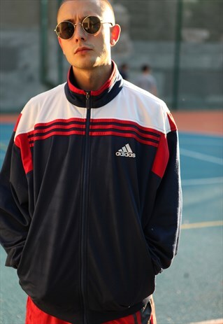 VINTAGE ADIDAS OVERSIZED TRACKSUIT JACKET