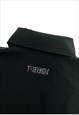 FENDI SHIRT BLACK MONOGRAM ZUCCA VINTAGE DIAMANTE SIZE SMALL