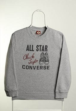 Vintage Converse Crewneck Sweatshirt Grey