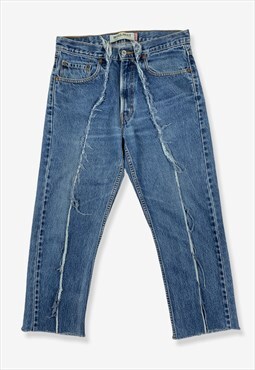 Vintage Levi's Custom Boyfriend Fit Capri Jeans Mid Blue W32