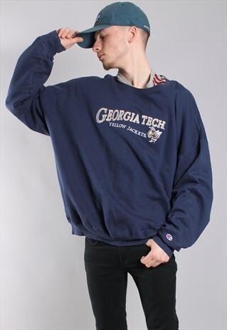 VINTAGE CHAMPION "GEORGIA TECH" SWEATSHIRT