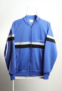 Vintage Adidas Tracksuit Track Logo Jacket Blue