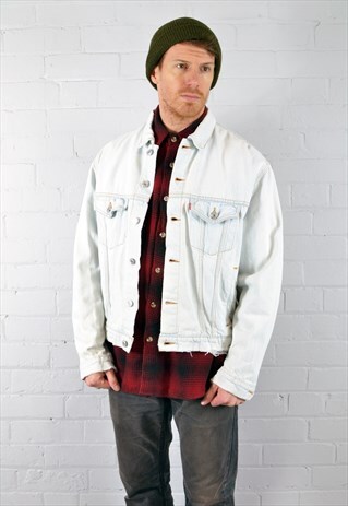 VINTAGE LEVI'S LIGHT BLUE DENIM JACKET