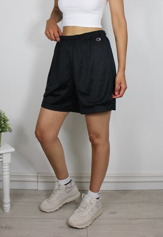 VINTAGE CHAMPION SHORTS W LOGO FRONT