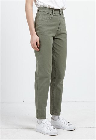 VINTAGE GREEN MAC DENIM JEANS