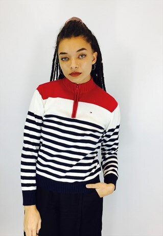 TOMMY HILFIGER 90S COTTON KNIT JUMPER
