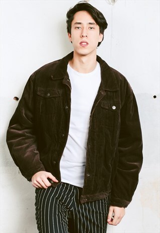 VINTAGE BLANKET LINED CORDUROY JACKET