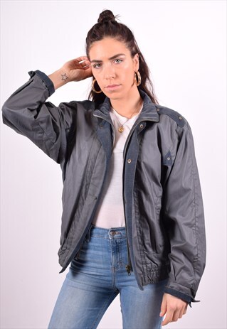 WOMENS VINTAGE JACKET MEDIUM GREY 90'S