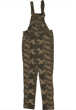 So 90's Overall Jumpsuit Dangri 16 Khaki Green