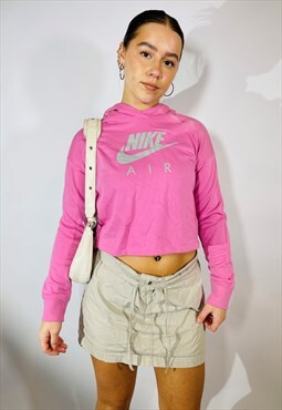Vintage 00s Y2K Nike Pink Hoodie