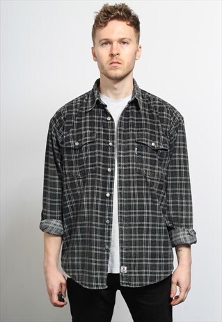 VINTAGE CORDUROY CORD SHIRT