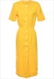 Vintage Yellow Dress - M