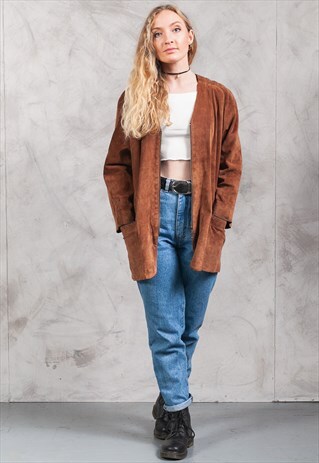 VINTAGE 80S SUEDE JACKET