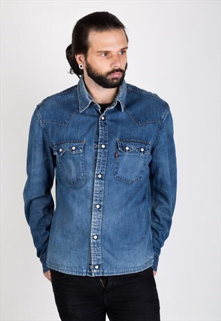 VINTAGE 90S LEVI'S DENIM SHIRT