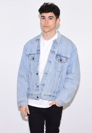 VINTAGE 90S LIGHT BLUE LEVI'S DENIM JACKET