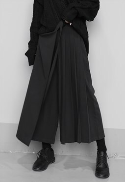 Yamamoto-style Two-piece Skirt-Trousers
