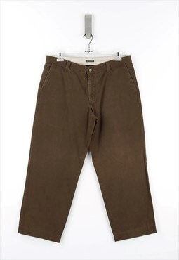 Vintage Dockers Loose Fit Chino Trousers in Brown - 52