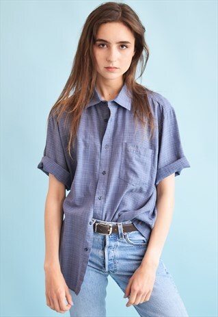 90'S RETRO HUGO BOSS OVERSIZED DADS BLOUSE TOP