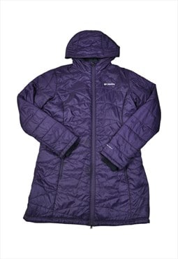 Vintage Columbia Padded Jacket Purple Ladies XL