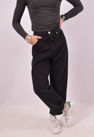 VINTAGE LEVI'S STRAIGHT JEANS BLACK