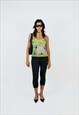 VINTAGE 00S FAIRY CORE MESH TANK TOP