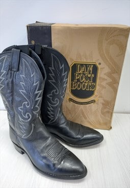 Customized 90s Cowboy Boots with Box