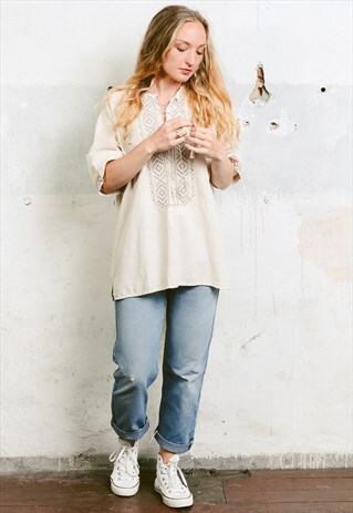 VINTAGE OVERSIZED FESTIVAL SHIRT